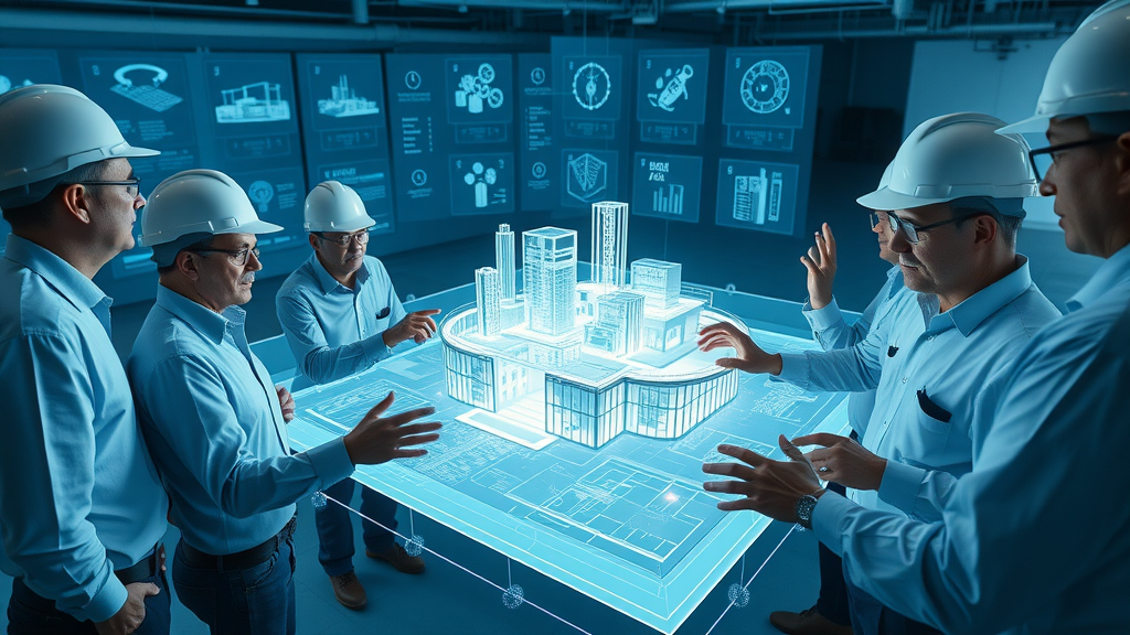 building information model - Architecten en aannemers bij 3D-modellering en digitale plannen.