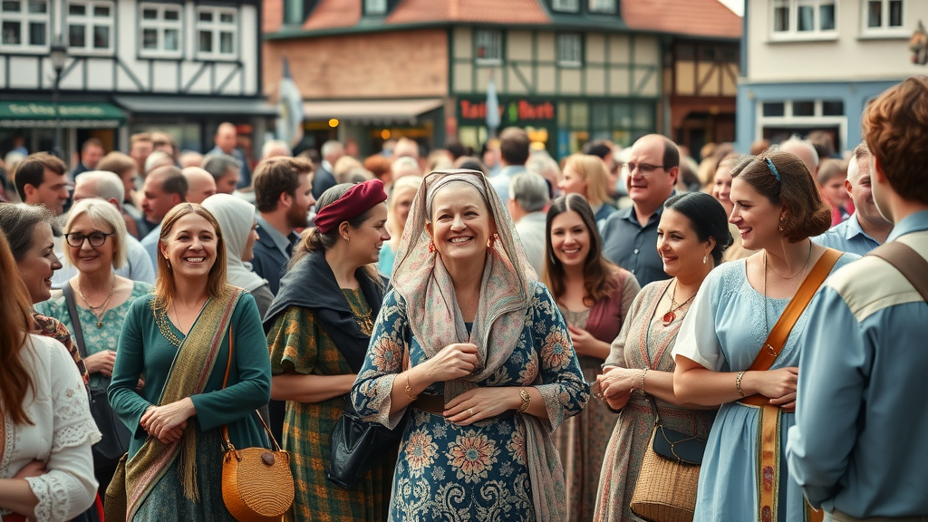 vibrant multicultural gathering ethnic composition noorder kempen