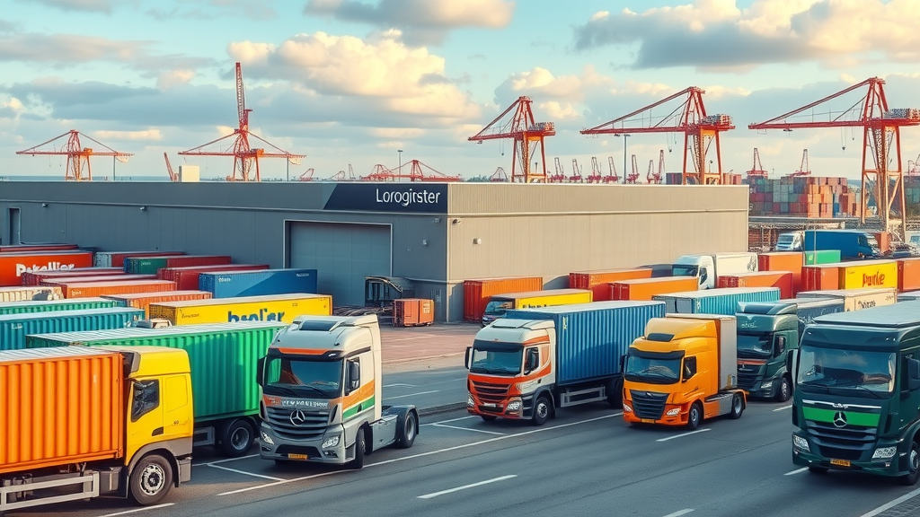 Efficiënte internationaal transport, opslag en overslag in Hoogstraten hub