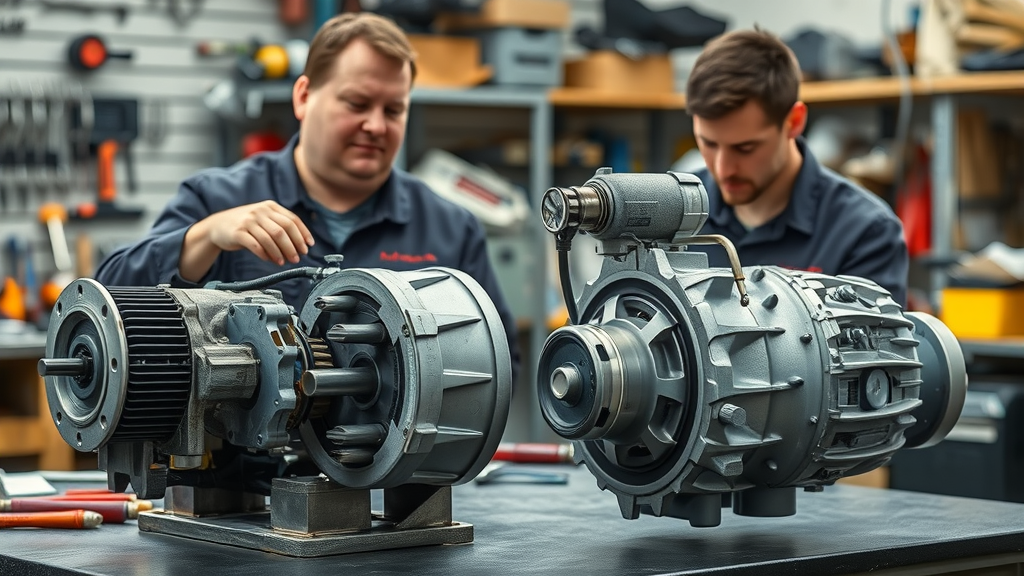 Vergelijking elektrische motor en verbrandingsmotor bedrijfsvoertuig – elektrische wagen vs auto met verbrandingsmotor, onderdelen en technologie
