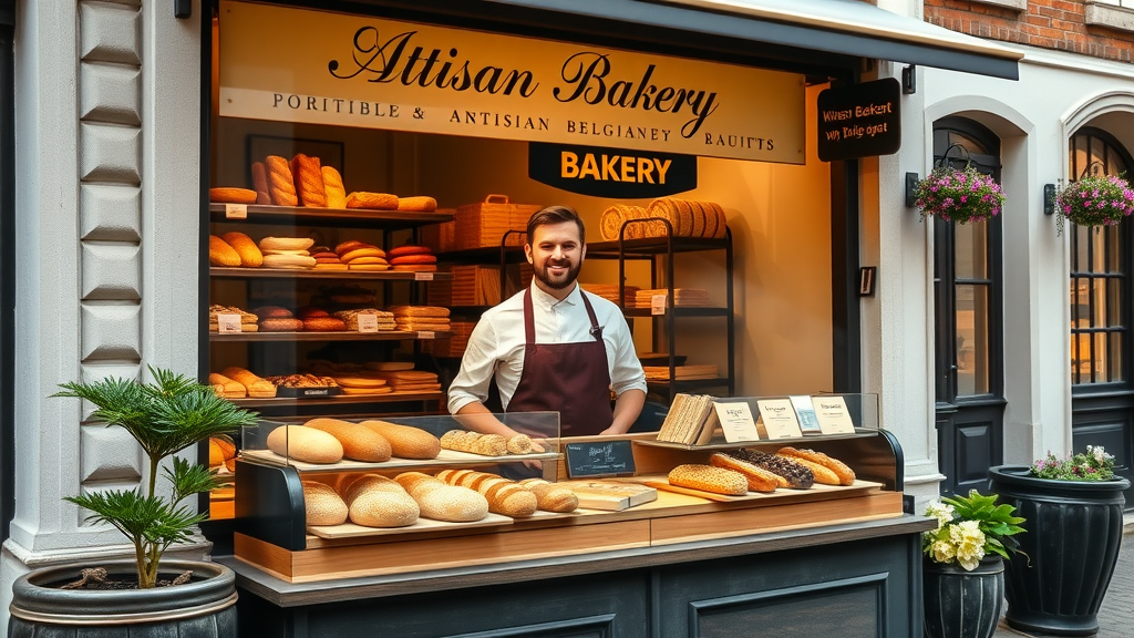 Ambachtelijke bakkersbedrijf Hoogstraten met vers brood en patisserie