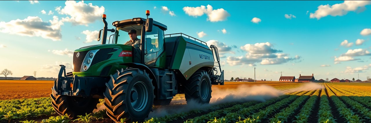 Specialistisch loonwerkbedrijf voor zaaien, maaien en oogsten in Hoogstraten field work tractor