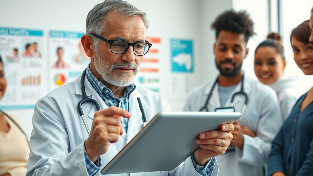 Senior doctor explains blood pressure outcomes for Noorder Kempen age cohorts