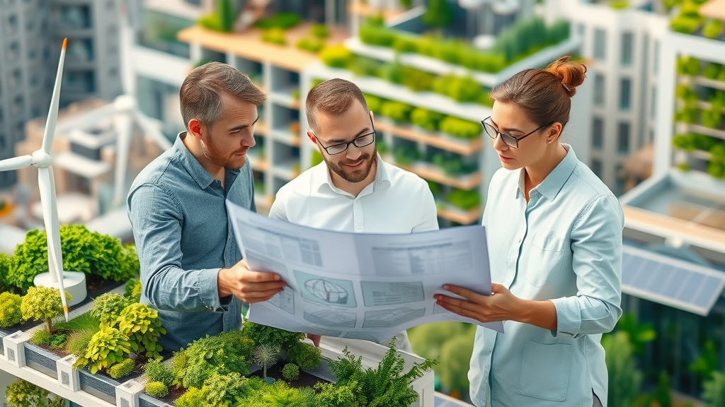 duurzame bouw - Duurzaam gebouw met biobased materialen, groene daken en innovatieve architecten.