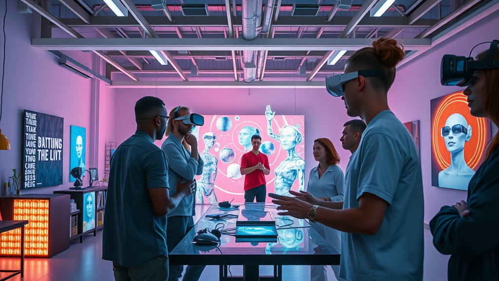 inspirerende toekomst creatieve sector, digitale tools virtual reality ontwerpstudio