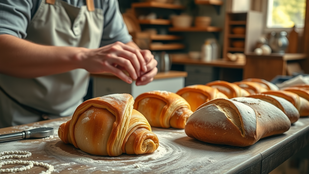 Ambachtelijke vakmanschap van bakkersbedrijf Hoogstraten handen brood