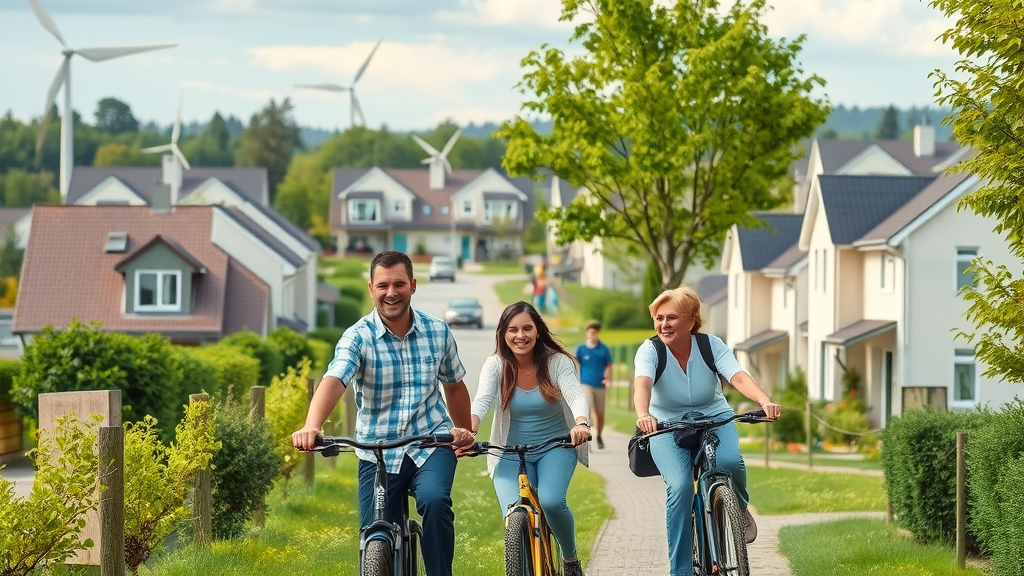 eco-friendly Belgian neighborhood, climate change impacts, sustainable development, urbanization noorder kempen belgium
